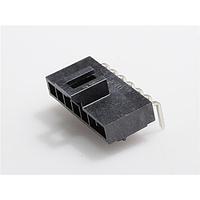 Molex 105313-1307 Shrouded NanoFit RA Hdr TH SR 7Ckt 0.76UM Au Blk
