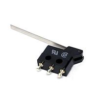 Omron Electronics J-7-V4 Ultra Subminiature LONG HINGE LVR 20gf Au-plated Ag contact