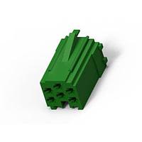 AMP Connectors - TE Connectivity 493486-1 Housings HSG 6 POSN MICROTIMER REC.