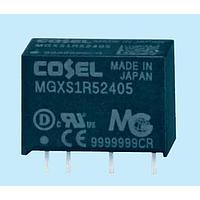 Cosel MGXS1R52412 Isolated 1.56W 6-60Vin 12V 0.13A PCB mnt SIP