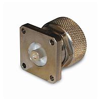 Amphenol RF 272132 Connectors 7/16 PANEL MNT PLUG RECEPTACLE SOLDER