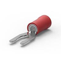 AMP Connectors - TE Connectivity 52409-3 Spade NYL-FORK 22-16 RED #6 M3.5+