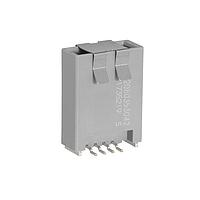 Molex 208035-2042 Headers ConnTAK50 Hdr Sgl Row Vert Surface Mount 4 CKT Key B Natural