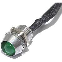 Mallory Sonalert FL1M-6CW-2-G110V Indicators LED GRN 6MM NUT 110VDC