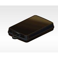 Serpac CXL61DBKAWH Hand Held CXL Series Waterproof Pendant Encl. w/Looped White Seal, IP 65, 66, 67; NEMA 4X, 12, 13