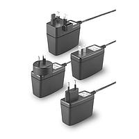 Cincon TRG1506-S-12E02-Level-VI Fixed Plugs Switching Adapter, Level VI, Wallmount, 15 Watt, 90-264VAC Input, 6VDC Output, AU, 5.5x2.5x12mm, Straight, DC Cable 1220mm