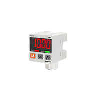 Autonics PSAN-DV01CV-Rc1/8 Digital Display Pressure Sensors (0.0 ~ -101.3kPa, NPN, Rc1/8)