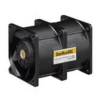 Sanyo Denki 9LG0612S4001 Axial Axial Fan, 60x60x25mm, 12VDC, 1.2mmAq, Ribless, Long Life 180Khr., 3x Wire, Tach