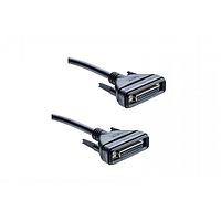 Amphenol LTW SDB25FL-SDBFL-SA010 D-Sub Cables D-Sub, Standard, Metal, 5A, 25 pins, Female Connector, Female Contact, Straight-to-Straight, Screw Thread, Overmolded Double Ended, Length 10000mm, IP67