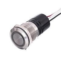 Bulgin MPI002/FL/BL/12 Anti-Vandal Stainles Steel Vandl Resistant Switch