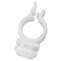 Essentra Components XRC2-LWS01 Wire Saddle Metal Rail Locking Wire Saddle, Quarter Turn