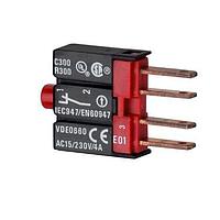 Eaton E01 1 NC N/C CONTAC BLK RED