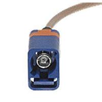 Molex 73403-6083 RF Connectors / Coaxial Connectors SMB JACK FAKRA 50 OHMS PIN IN PASTE, CODE D, VIOLET