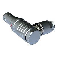 Adam Tech MMI-M0PRG05S52B Plugs Male, Cable Plug, 5 Pos, R/A, Bend Relief