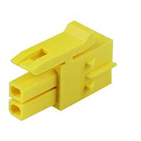 Molex 206461-0204 Receptacle Housing Micro-Fit+ Versa Color Rec Housing Dual Row 2 Ckts GloWire Ylw