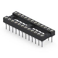 Mill-Max 110-91-324-41-001000 Open Frame 24 PIN STD SOLDER TAIL SKT 200u Sn