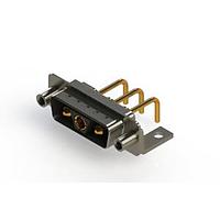 EDAC 629-3WK3650-1NE Mixed Contact D-Sub Connectors Right-angle Power Combo D-Sub Connector