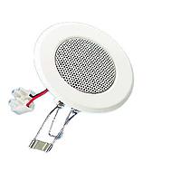 VISATON 50097 Weather Resistant 5cm (2")ceiling speaker white frame (RAL 9010) 4-10W UV-resistant non-corrodible