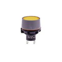 E-Switch LAPPLU10 Anti-Vandal Pushbutton, No Internal Switch Contacts, Pilot Indicator, Panel Mount, Front, IP65