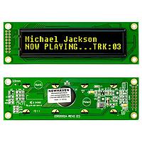 Newhaven Display NHD-0220DZW-AY5 OLED Displays OLED 2x20 Yellow 116.0 x 37.0 x 9.8