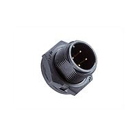 Amphenol LTW BU-12PMMP-SC7001 Standard Circular Connector Ceres, Standard Size, Plastic, 2A, 12 pins, Male Connector, Male Contact, Circular, Screw Thread, PCB 180, Receptacle, IP67