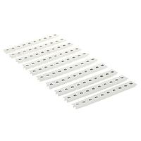 Altech MT8/H-41-50 Marking Tag Tag 8mm Horiz, 41-50 Sold by Pack of 100