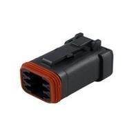 DEUTSCH - TE Connectivity DT06-6S-CE05 6-Way 6P DT PLUG E SEAL ENH SEAL RET END CAP