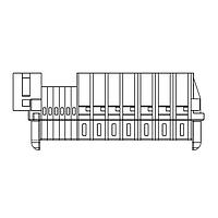 Amphenol FCI 10129443-012LF Receptacles Pwr Conn, 7 Contacts 3ACP+4HP+24S STL