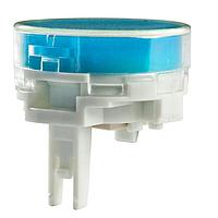 NKK Switches AT4013JG Button ROUND CLEAR BLUE CAP