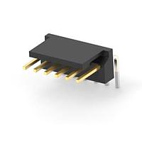 AMP Connectors - TE Connectivity 3-647117-6 Unshrouded 06P MTA100 HDR HT FL 30AU LF