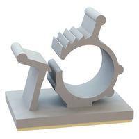 Essentra Components 22AAWC310400 Cable Clamp Adjustabe Clamp, Adhesive, .311-.390 Bundle Dia