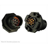 Eaton Souriau-Sunbank UTS710D7P Receptacles 7P JAM NUT PIN RECEPTACLE SIZE 10D