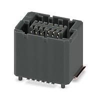 PHOENIX CONTACT 1061580 Sockets SMD female connector  Nominal current at 20 C: 1.7 A  Test voltage: 500 V AC  number of positions: 12  pitch: 0.8 mm  color: black  contact surface: Gold  mounting: SMD soldering