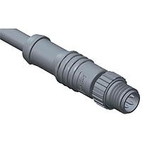 Amphenol LTW 8P-03BMMM-SL7B04 Sensor Cables / Actuator Cables M8 Circular Metric Connector, A Code, Plastic, 3A, 03 pins, Male Connector, Male Contact, Straight, Screw Thread, Overmolded, Length 4000mm, IP67 Mated