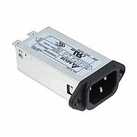 Delta Electronics, Inc. 10SEEG3S AC Power Entry Modules EMI Filter, 2-Stage, Single, 250VAC, 10A, 0.38 L(mH), 0.22 Cx(uF), 2200 Cy(pF)