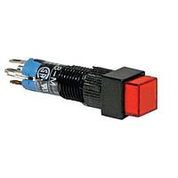 IDEC AL8Q-A11JW LED 8mm SQUARE MAINT LED PB SPDT