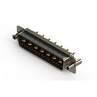 EDAC 627-24W7224-1TC Mixed Contact D-Sub Connectors Vertical Combo Dsub