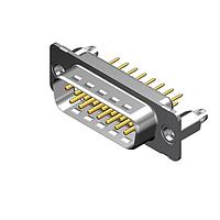 Molex / FCT 173109-0160 D-Sub Connectors - Standard Density FCT DSUB STR PC PLG 50 PN W/SNAPIN
