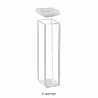 Hellma DH.Cel1541 Flu Cell, Macro Quartz, 10x10mm 3.5ml, PTFE Stopper
