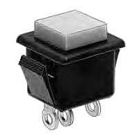 APEM 1415N8C2 Standard Switches SPDT 3A BLACK CAP