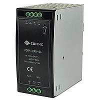 CUI Inc PDRA-240-48 Switching Supplies 240W 48V 5A DIN Rail