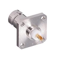 Radiall R141404000W Panel Receptacles BNC / SQUARE FLANGE JACK RECEPTACLE WITH SOLDER POT CONTACT