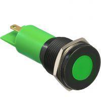 APEM Q16P1BPXXG12E LED Panel Mount Indicators INDICATOR 12V 16mm LED, Grn