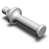 Mill-Max 2533-0-00-44-00-00-07-0 Terminal Pin, Turret 300u AG OVER CU