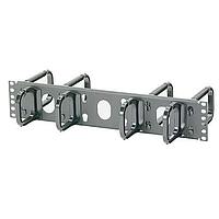 Panduit CMPH2 Cable Management D-Ring Horiz Panel D-Rings Front and Back