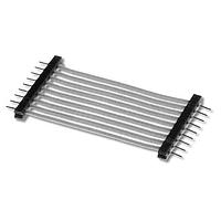 Aries Electronics 04-001-154YS FFC / FPC Jumper Cables Yellow Streak Jumper on 0.100 Centers