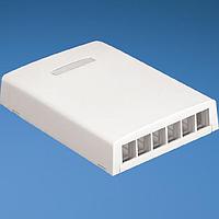 Panduit NK6BXWH-AY Wire Ducting & Raceways NK 6-port Surf mount box