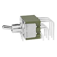 NKK Switches M2032S2A2W40 Toggle Switches ON-ON .200 BAT .280 BUSHING VERTICAL PC