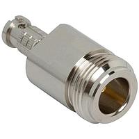 Amphenol RF AD-NJHDBNCP-1 RF Adapters - Between Series Type N Jack - HD BNC Plug Adptr 75 ohm
