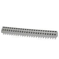 Same Sky (formerly CUI Devices) TBL007A-500-24GY Fixed Terminal Blocks Terminal block, screwless, 5.00, 45, 24, Gray